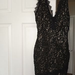 Black Lace Dress